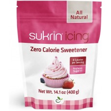 Sukrin Melis dabīgais saldinātājs (eritritols, stēvija), pūdercukurs, 400g